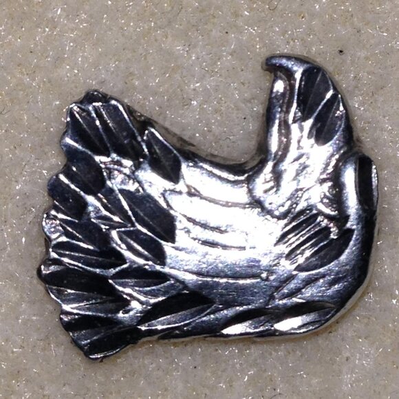 Sterling Silver Eagle Head Pendant - Picture 4 of 16